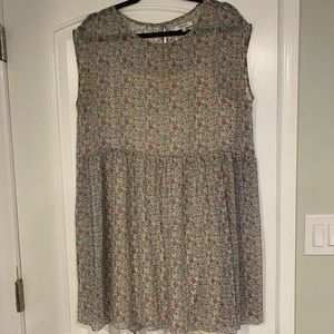 Madewell Floral Mini Dress - Multicolor